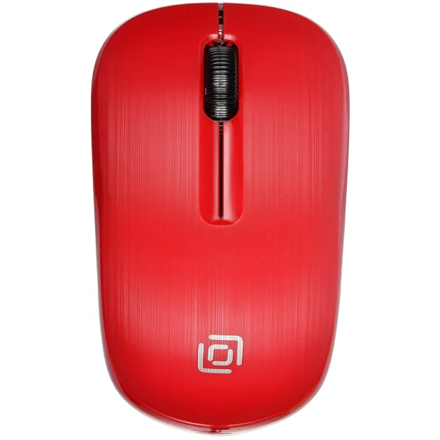 Мышь Oklick 525MW (красный)